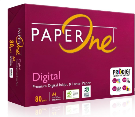 Biuro popierius paperone digital a4 80g 500lapų (a+ klasė) - HOUSTERA