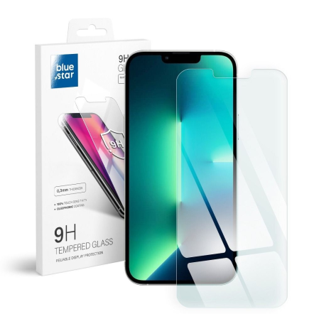 Grūdintas stiklas Blue Star 9H Iphone 13 Pro Max/14 Plus - TELEMADA.LT