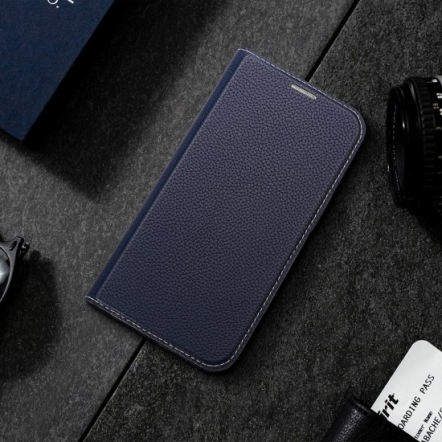 Telefono dėklas dux ducis skin x2 series premium book case iphone 14 plus tamsiai mėlynas - TELEMADA.LT